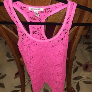 Pink Aeropostale tank top